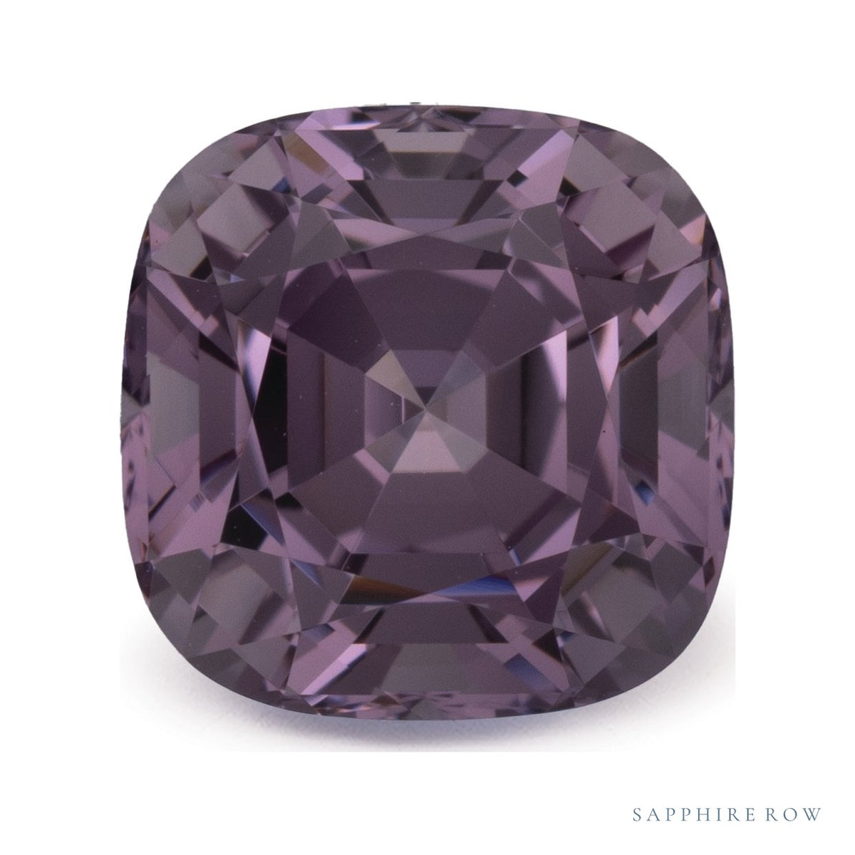 3.57 ct natural purple spinel from Sri Lanka, cushion cut | Sapphire Row · cut7
