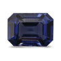 3.57 ct natural purple sapphire from Madagascar, emerald cut | Sapphire Row · cut7