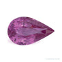 3.54 ct natural pink sapphire from Sri Lanka, pear cut | Sapphire Row · cut7