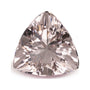 3.52 ct natural peach morganite from Madagascar, trillion cut | Sapphire Row · cut7