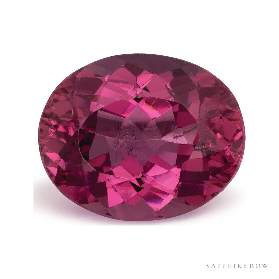 3.32 ct natural pink tourmaline from Brazil, oval cut | Sapphire Row · cut4 · cut5