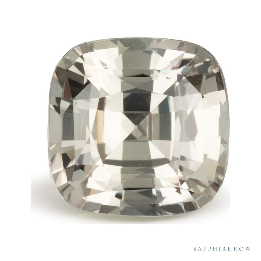 3.24 ct natural orange sapphire from Sri Lanka, cushion cut | Sapphire Row · cut6