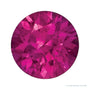 9 mm natural red ruby, round cut | Sapphire Row · cut6