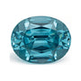 3.14 ct natural blue zircon from Cambodia, oval cut | Sapphire Row · cut7