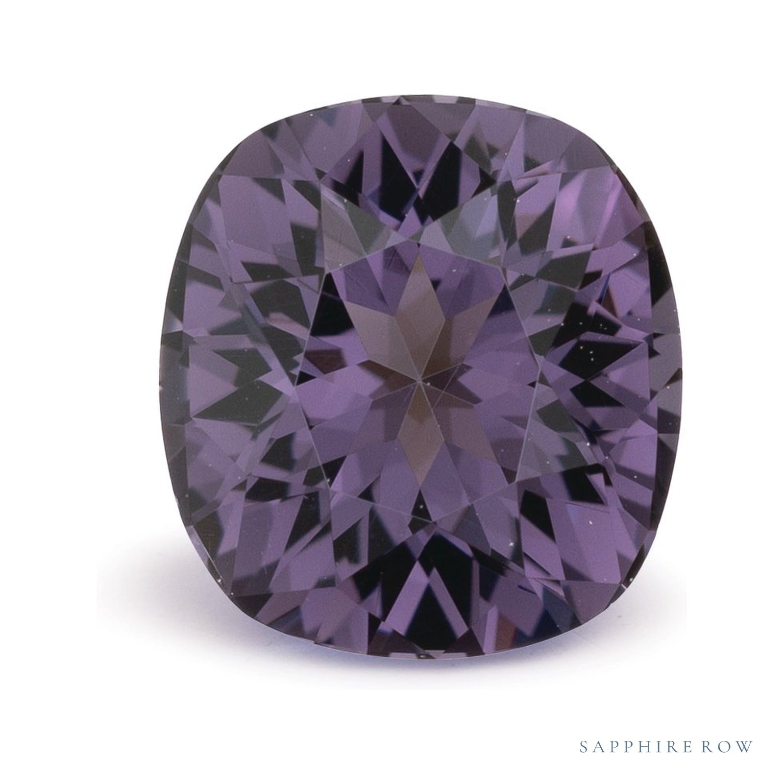 3.07 ct natural purple spinel from Sri Lanka, antique cushion cut | Sapphire Row · cut4