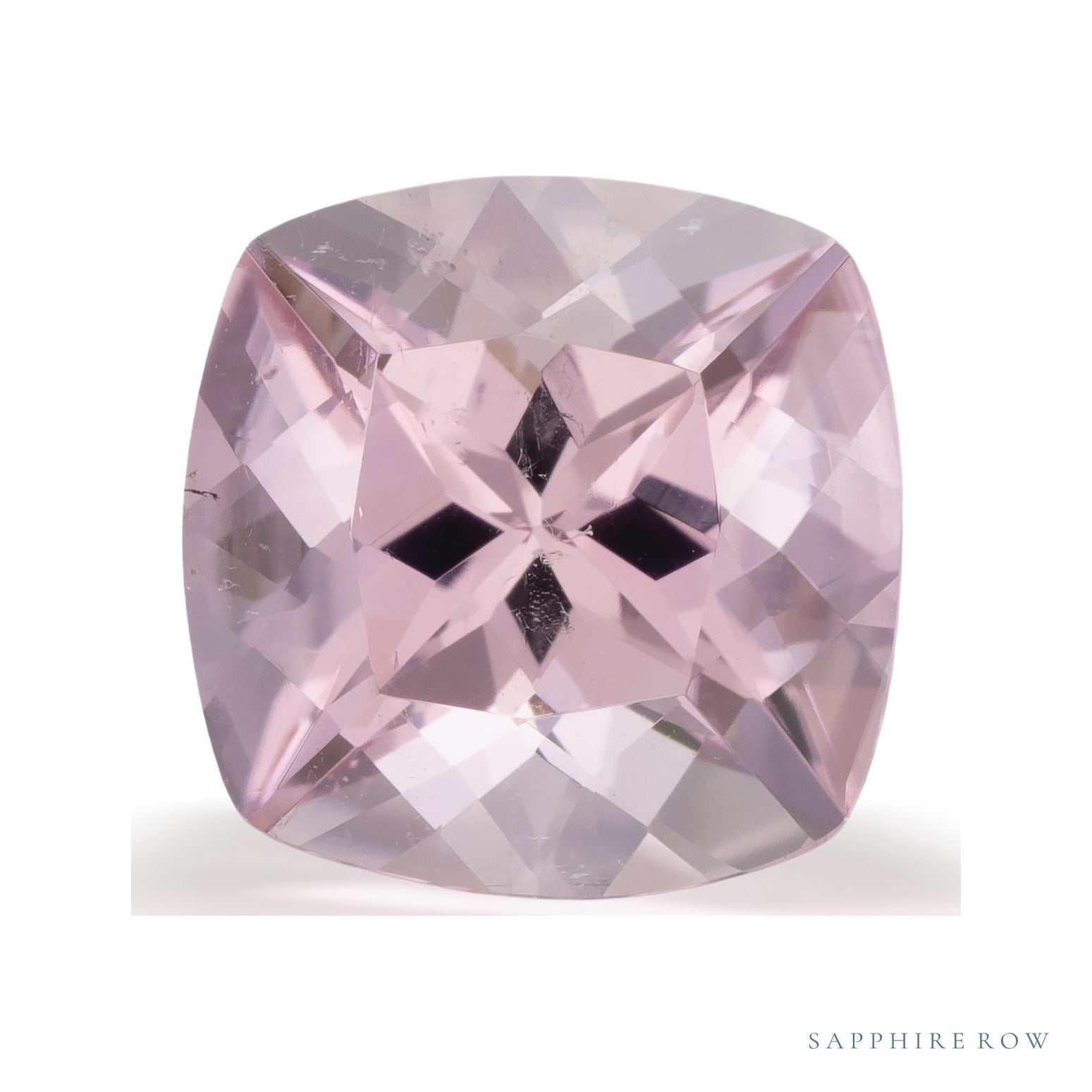 3.07 ct natural pink tourmaline from Madagascar, cushion cut | Sapphire Row · cut4 · cut5