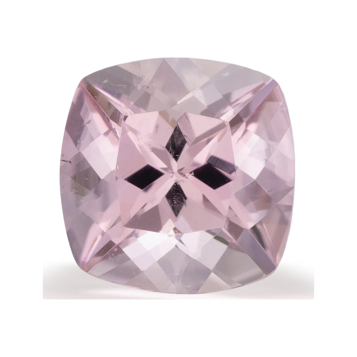 3.07 ct natural pink tourmaline from Madagascar, cushion cut | Sapphire Row · cut7