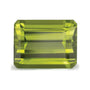 3.05 ct natural green peridot from Norway, emerald cut | Sapphire Row · cut7