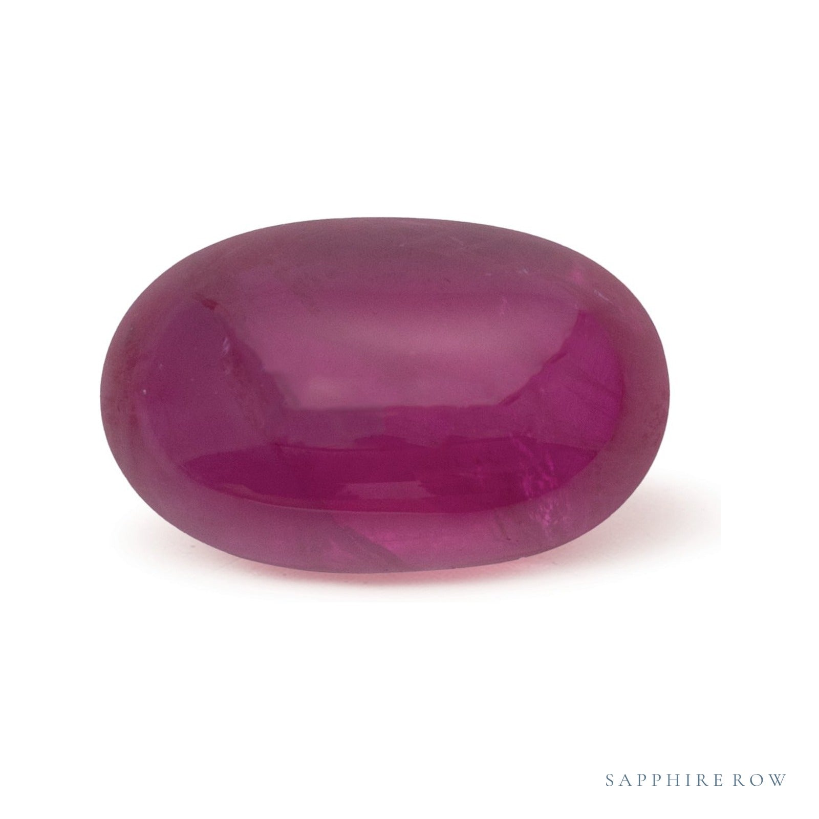 3.05 ct natural red ruby from Greenland, oval cut | Sapphire Row · cut4