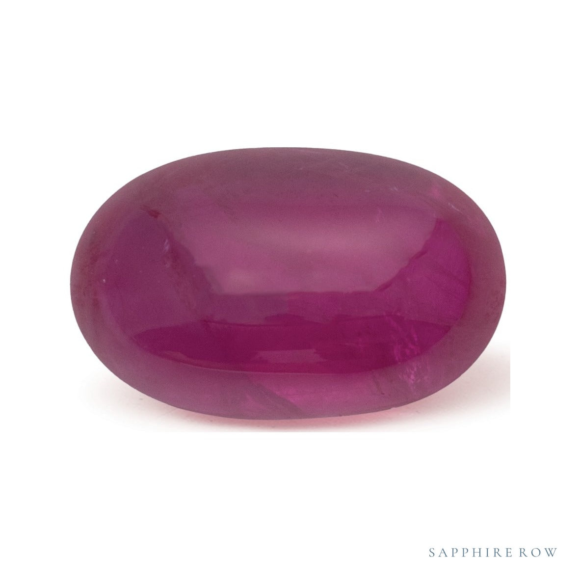 3.05 ct natural red ruby from Greenland, oval cut | Sapphire Row · cut7