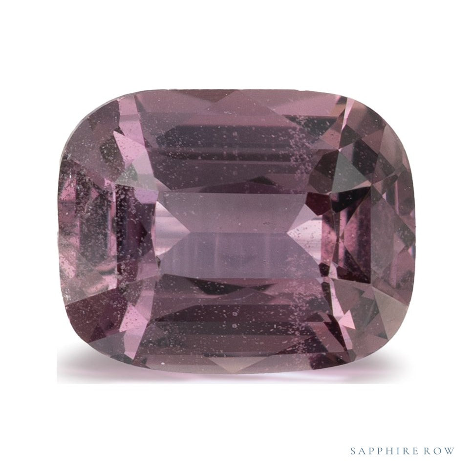 3.03 ct natural purple sapphire from Madagascar, antique cushion cut | Sapphire Row · cut6
