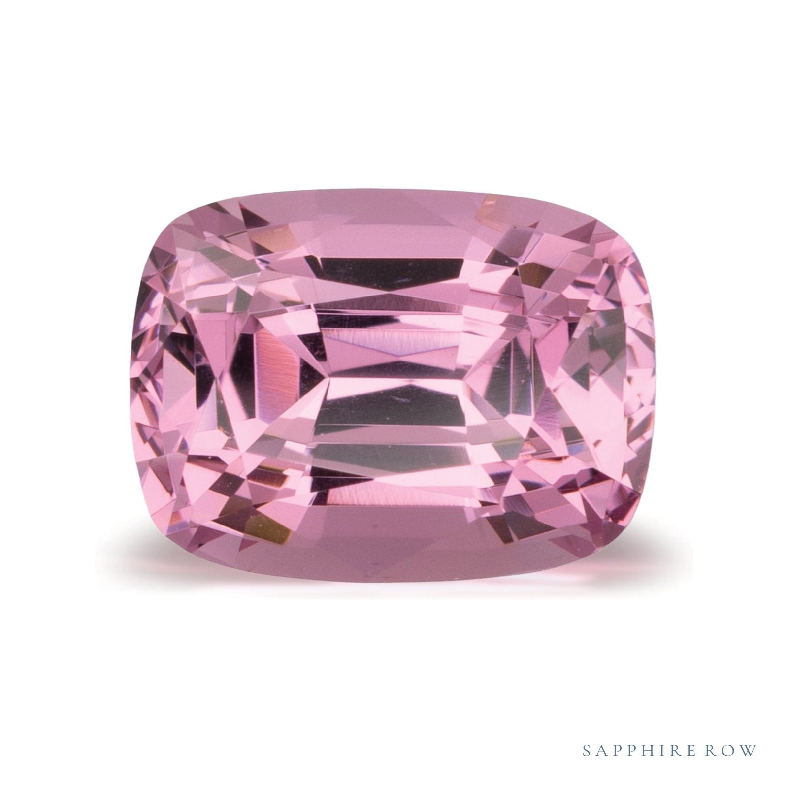 3.02 ct natural pink spinel from Viet Nam, antique cushion cut | Sapphire Row · cut4