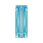 5x2 mm natural swiss blue topaz, straight baguette cut | Sapphire Row · cut7