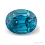 2.98 ct natural blue zircon from Cambodia, oval cut | Sapphire Row · cut7