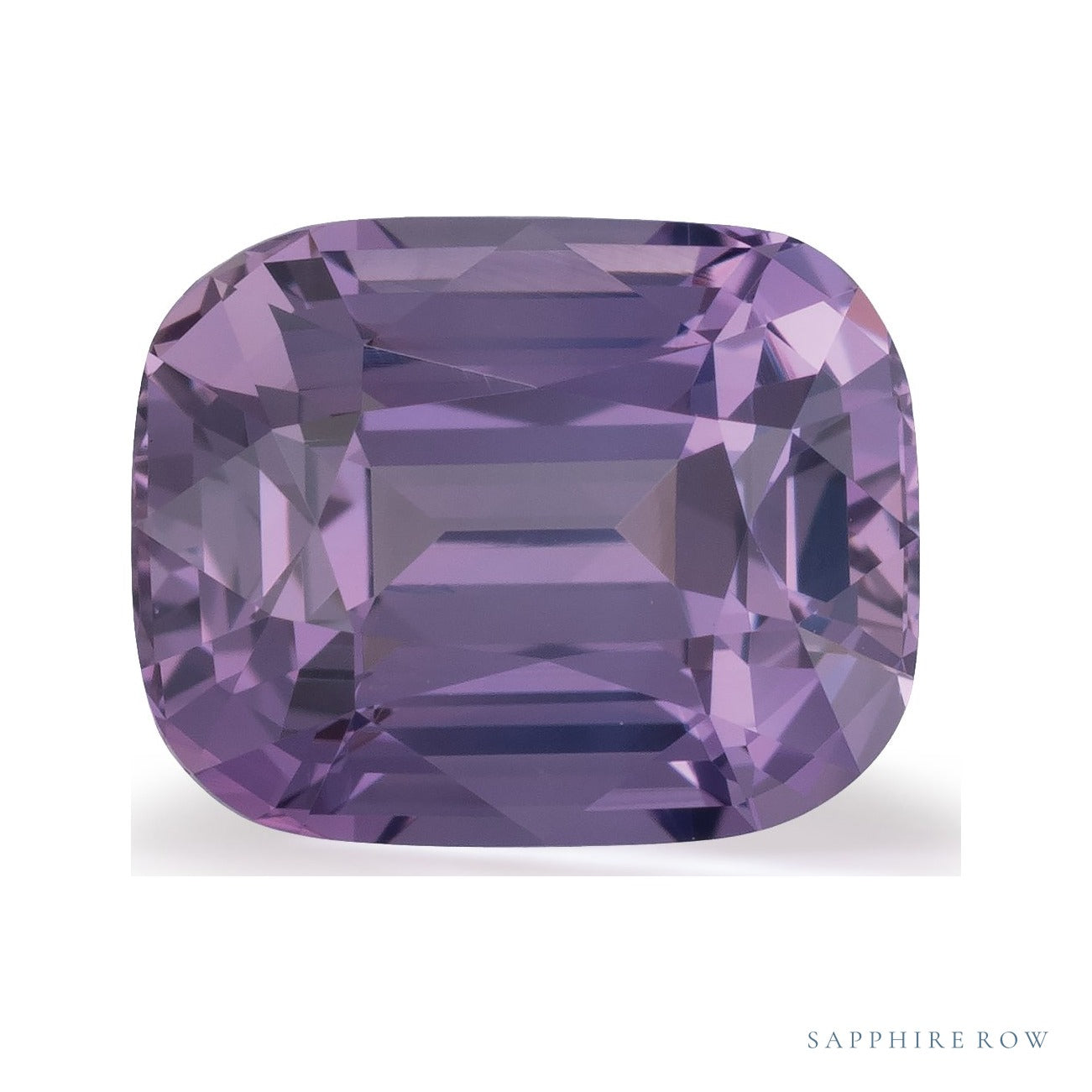 2.97 ct natural purple sapphire from Madagascar, antique cushion cut | Sapphire Row · cut6