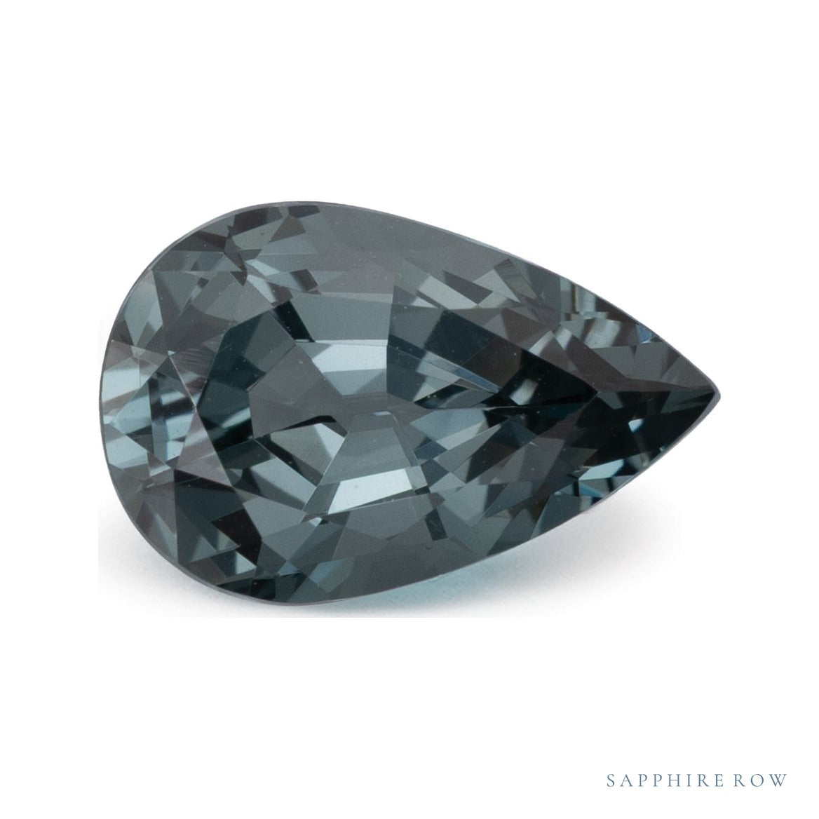 2.95 ct natural green spinel from Mozambique, pear cut | Sapphire Row · cut7