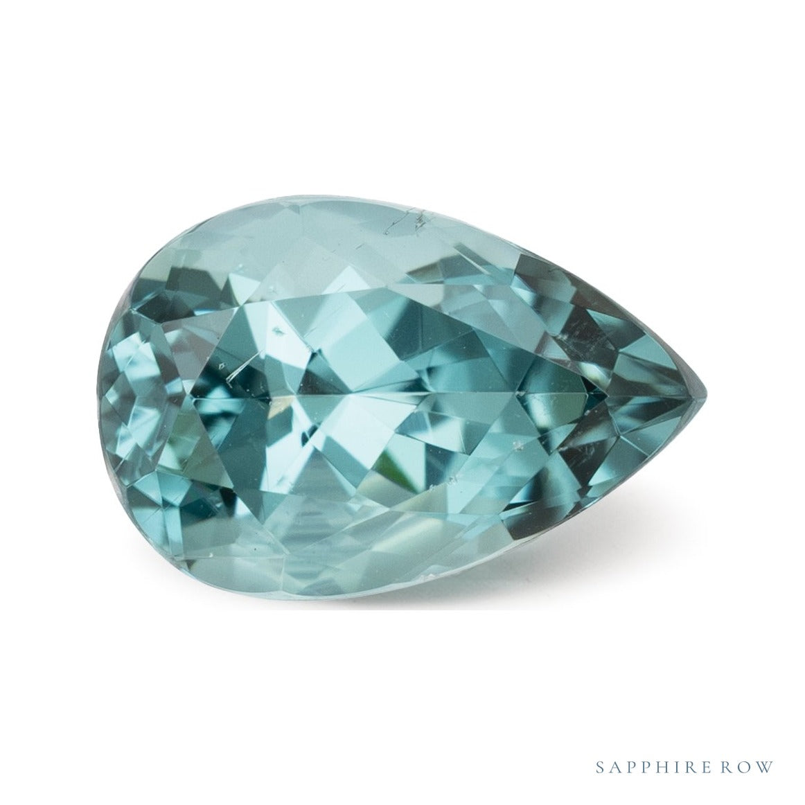 2.95 ct natural blue tourmaline from Nigeria, pear cut | Sapphire Row · cut4 · cut5