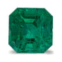 2.91 ct natural green emerald from Afghanistan, asscher cut | Sapphire Row · cut7