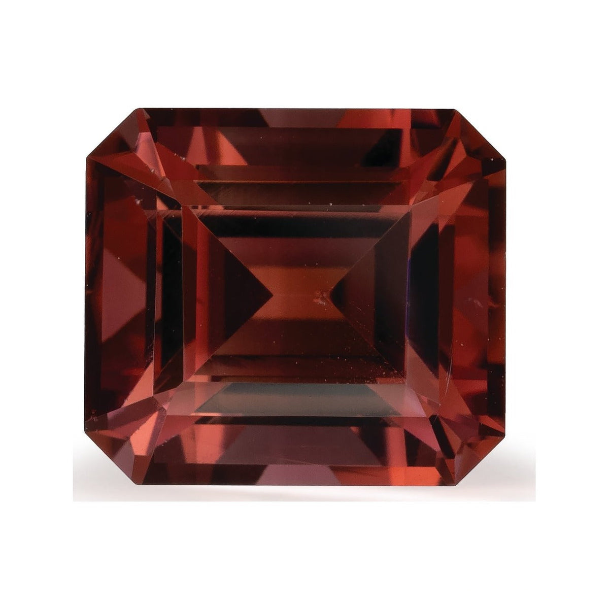 2.85 ct natural pink tourmaline from Nigeria, emerald cut | Sapphire Row · cut7