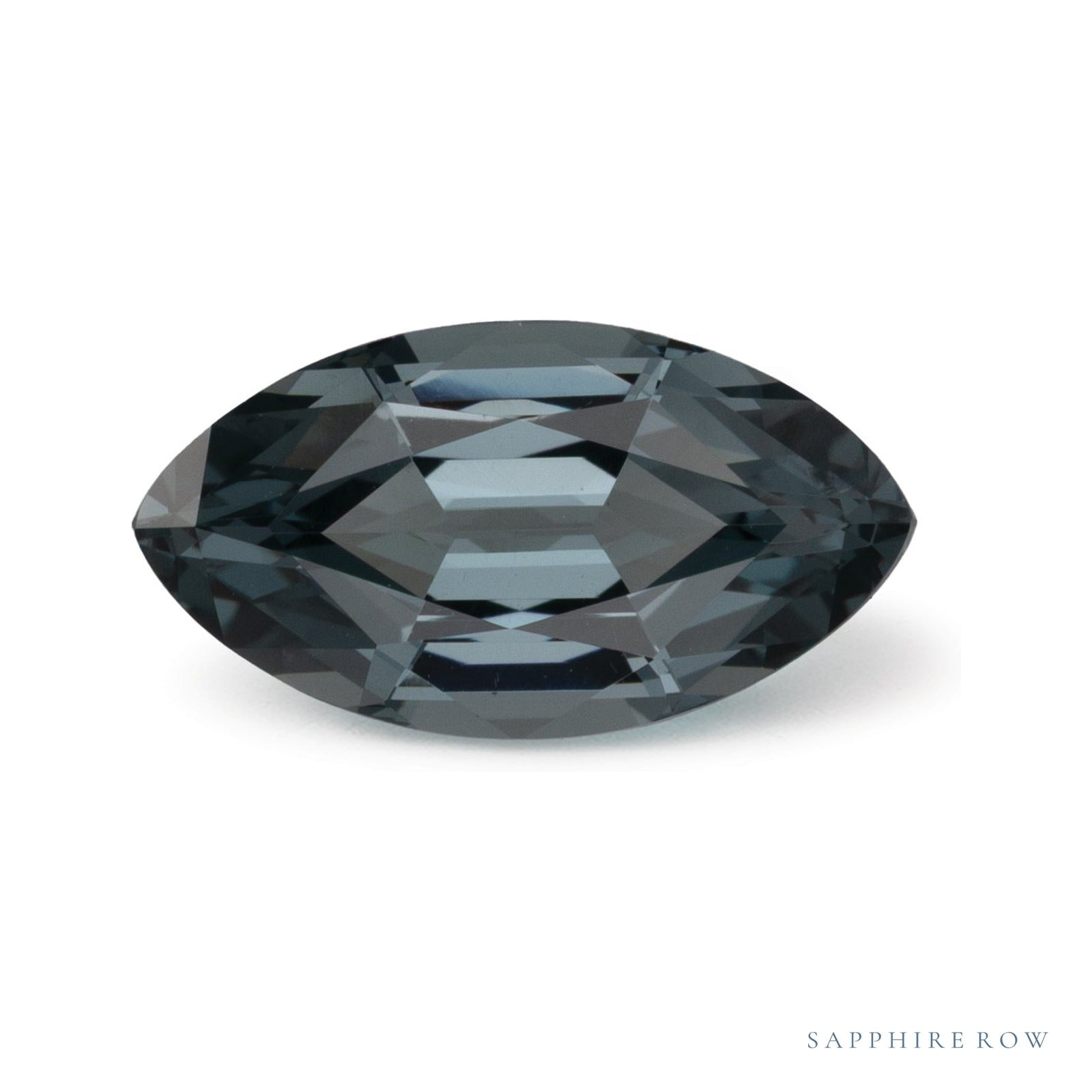 2.84 ct natural green spinel from Mozambique, marquise cut | Sapphire Row · cut4