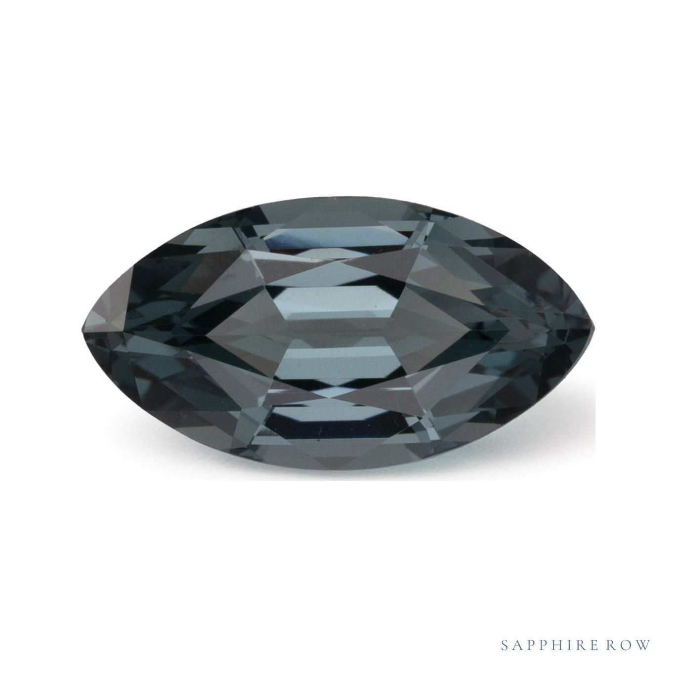 2.84 ct natural green spinel from Mozambique, marquise cut | Sapphire Row · cut7