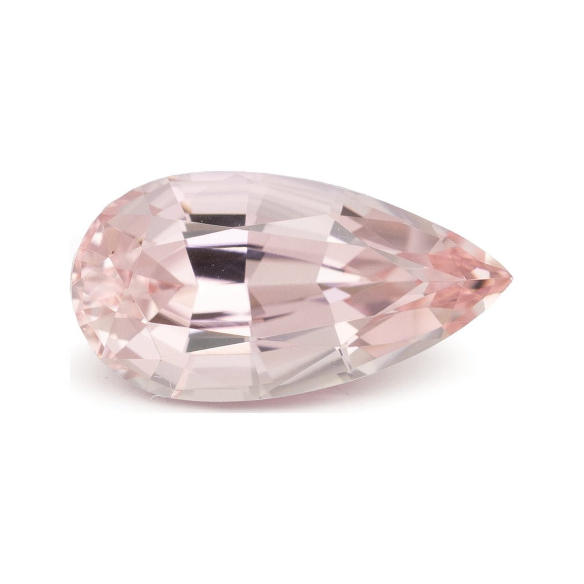 2.70 ct natural pink tourmaline from Nigeria, pear cut | Sapphire Row · cut7