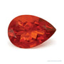 2.70 ct natural red opal from Mexico, pear cut | Sapphire Row · cut7