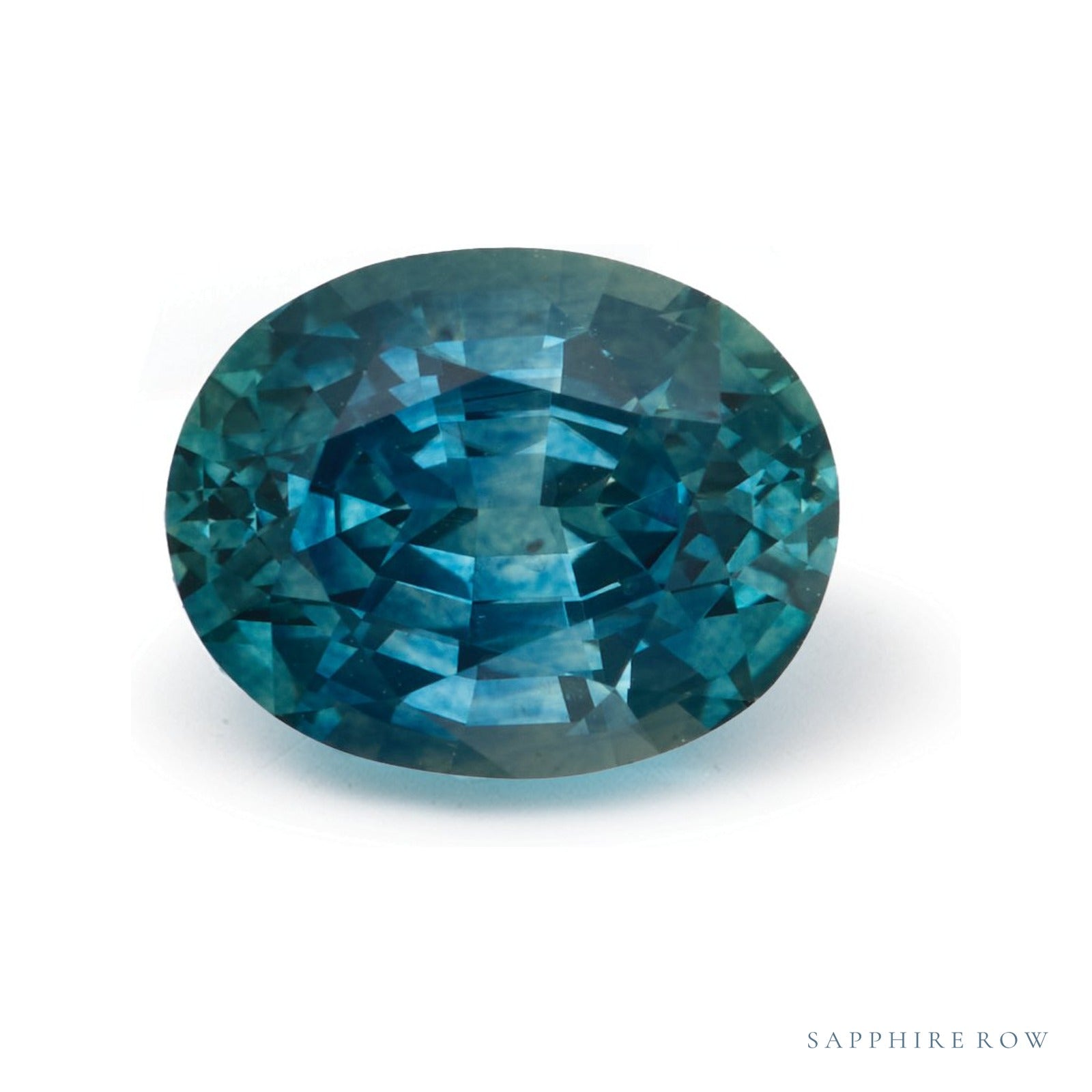 2.68 ct natural blue sapphire from United States, oval cut | Sapphire Row · cut4