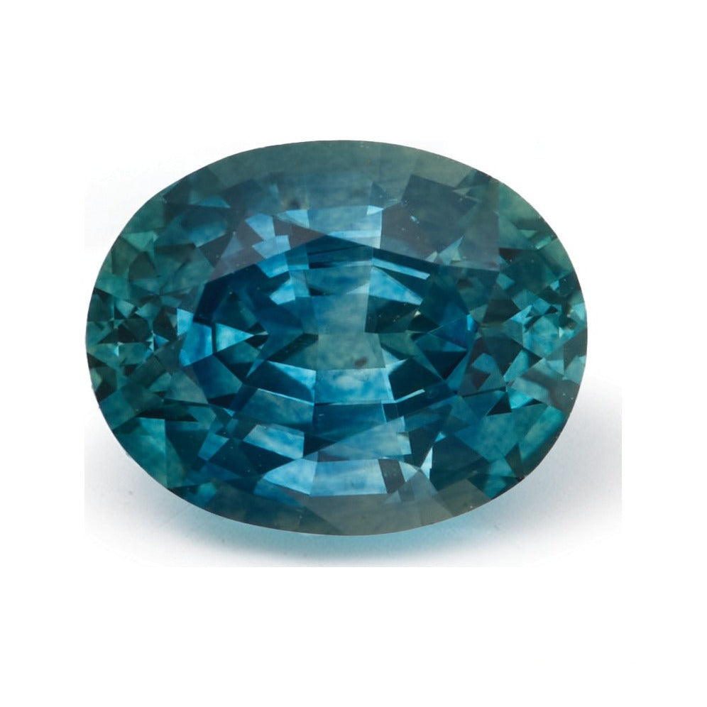 2.68 ct natural blue sapphire from United States, oval cut | Sapphire Row · cut7