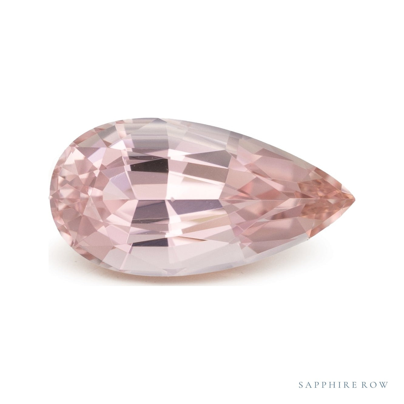 2.66 ct natural pink tourmaline from Nigeria, pear cut | Sapphire Row · cut4 · cut5