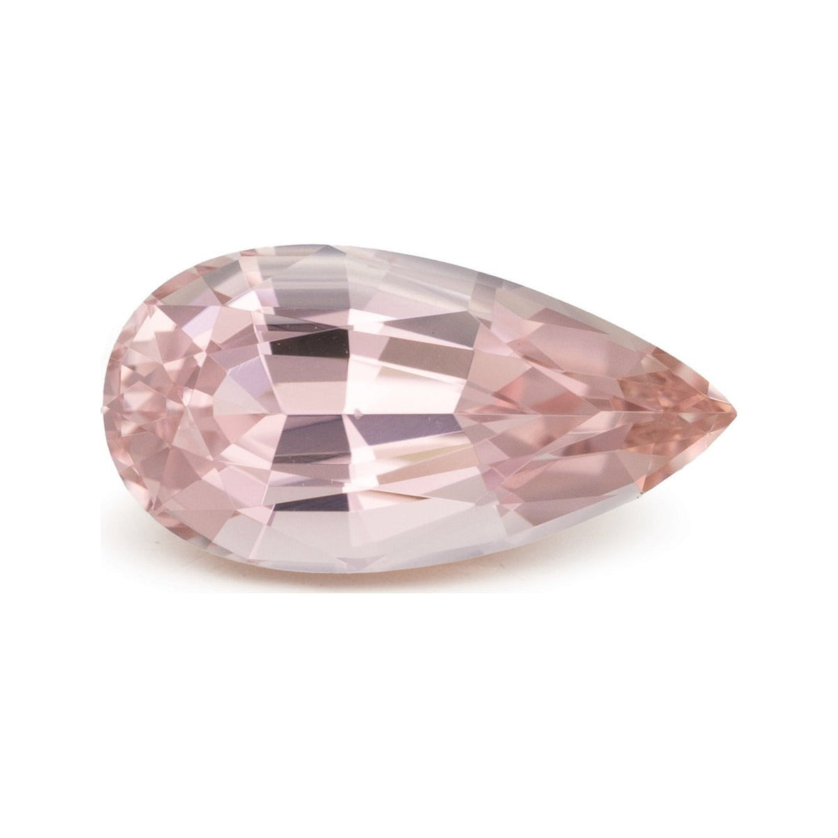 2.66 ct natural pink tourmaline from Nigeria, pear cut | Sapphire Row · cut7
