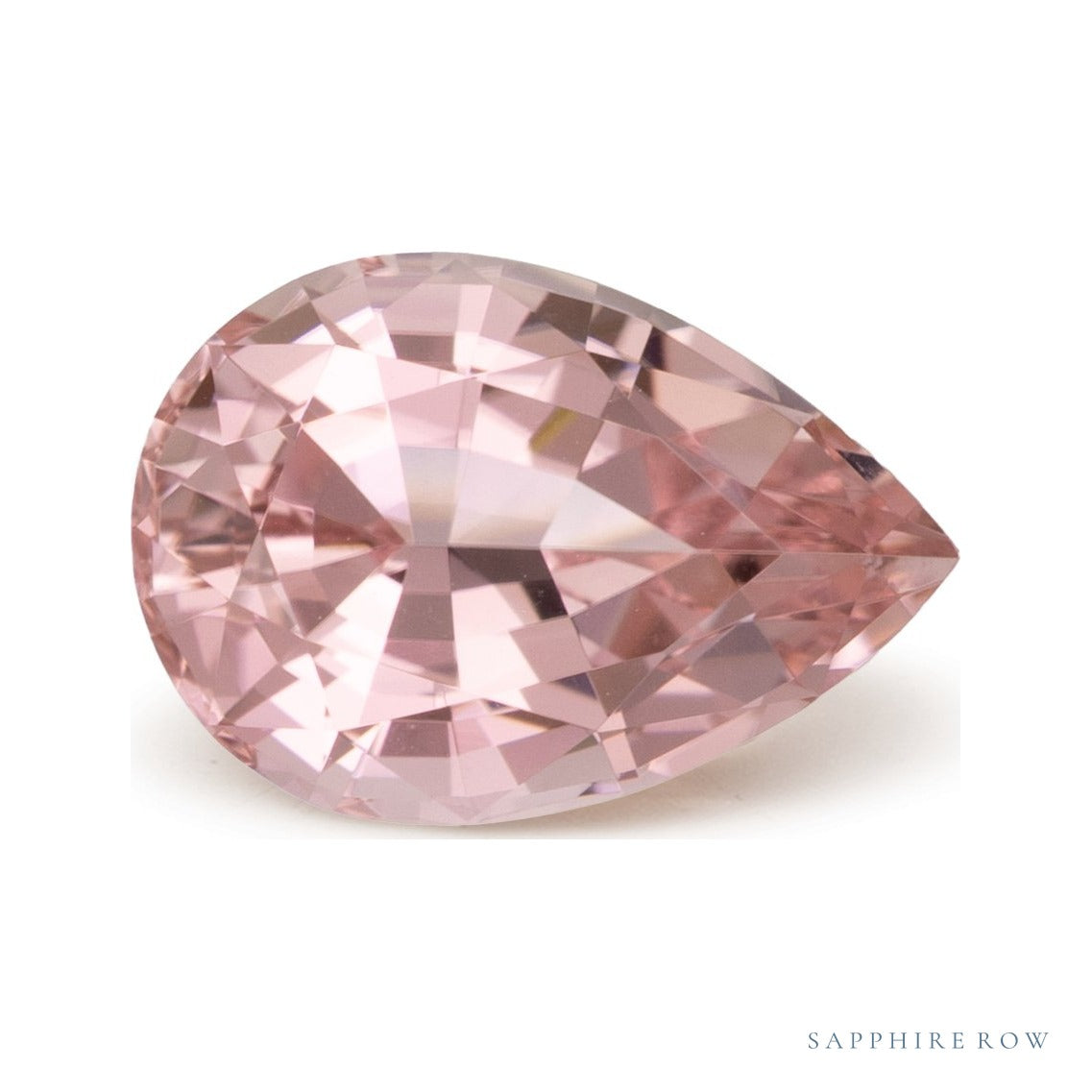 2.63 ct natural pink tourmaline from Nigeria, pear cut | Sapphire Row · cut4 · cut5