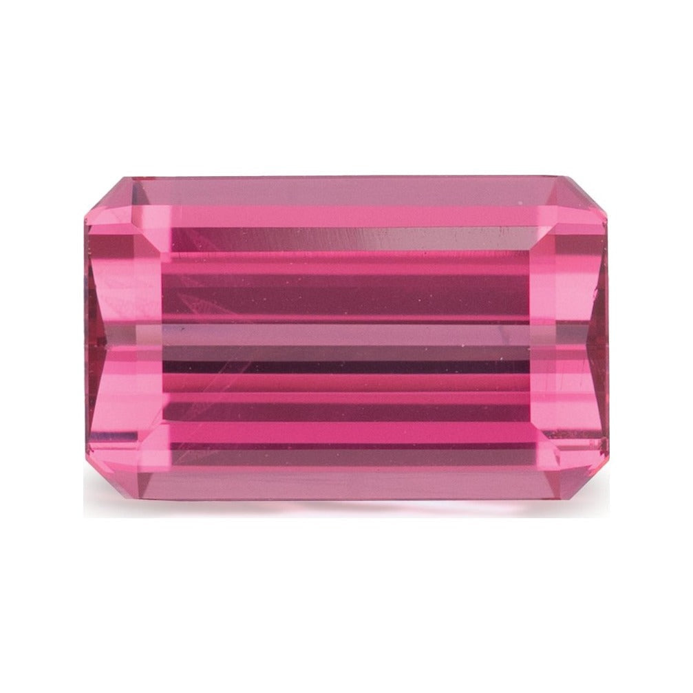 2.63 ct natural pink spinel from Tanzania, emerald cut | Sapphire Row · cut7