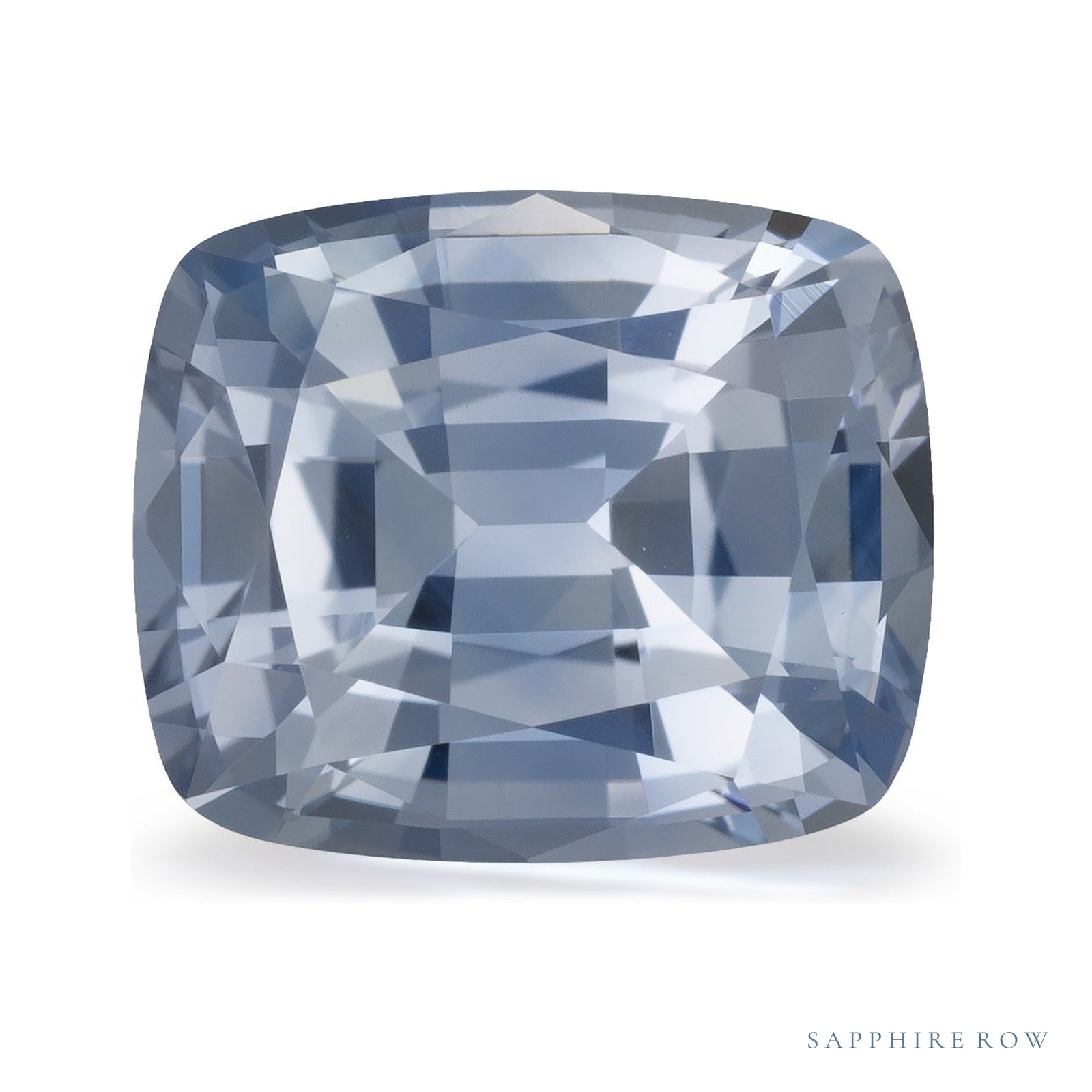 2.57 ct natural bicolor sapphire from Sri Lanka, antique cushion cut | Sapphire Row · cut4