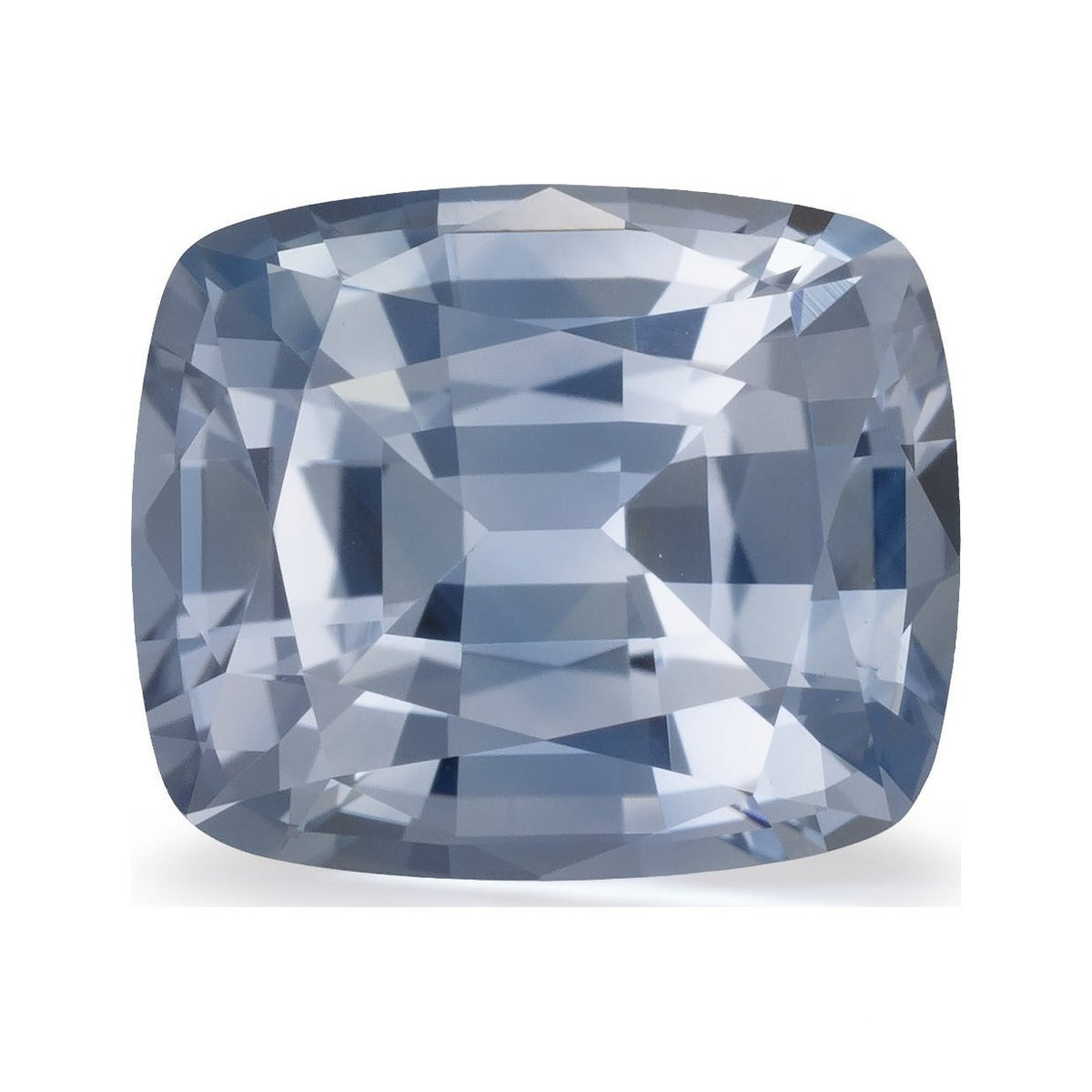2.57 ct natural bicolor sapphire from Sri Lanka, antique cushion cut | Sapphire Row · cut7