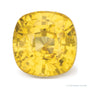 2.56 ct natural yellow sapphire from Sri Lanka, cushion cut | Sapphire Row · cut7