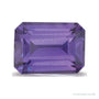 2.54 ct natural purple sapphire from Sri Lanka, emerald cut | Sapphire Row · cut7