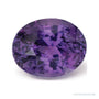 2.51 ct natural purple sapphire from Sri Lanka, oval cut | Sapphire Row · cut7