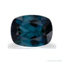 2.48 ct natural indicolite tourmaline from Namibia, antique cushion cut | Sapphire Row · cut7