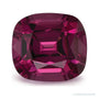 2.47 ct natural purple rhodolite garnet from Tanzania, antique cushion cut | Sapphire Row · cut7