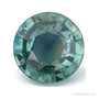 2.42 ct natural green sapphire from Tanzania, round cut | Sapphire Row · cut7