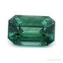 2.36 ct natural teal sapphire from Sri Lanka, emerald cut | Sapphire Row · cut7