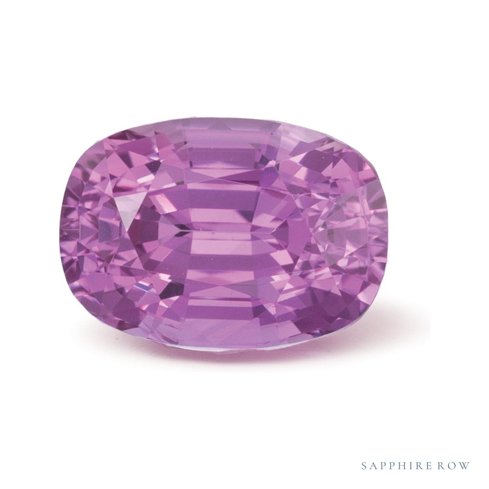 2.34 ct natural pink sapphire from Sri Lanka, antique cushion cut | Sapphire Row · cut4