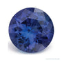 2.33 ct natural blue tanzanite, round cut | Sapphire Row · cut7