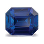 2.31 ct natural blue sapphire from Sri Lanka, emerald cut | Sapphire Row · cut7