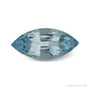 2.28 ct natural blue aquamarine from Madagascar, marquise cut | Sapphire Row · cut7