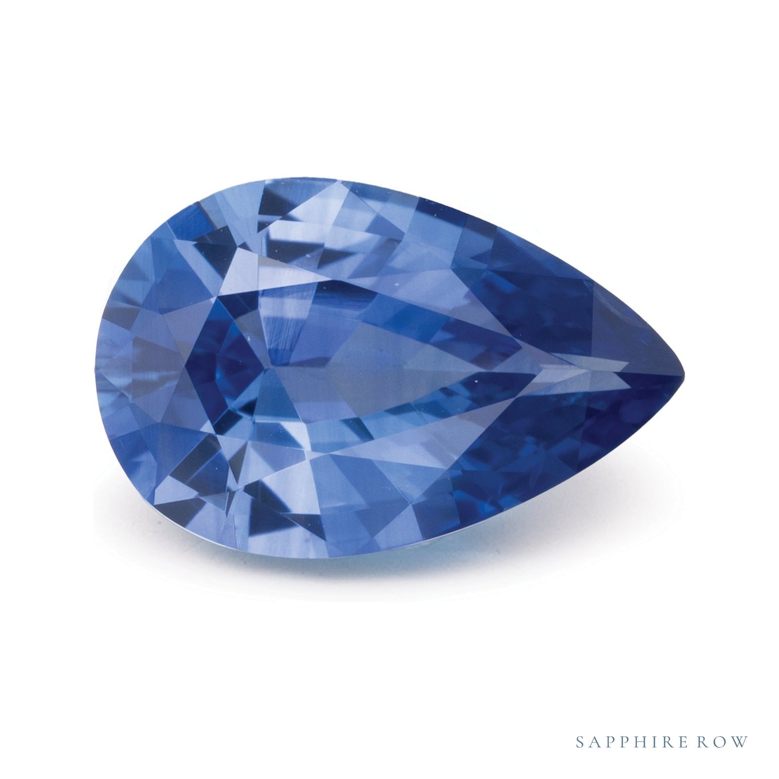 2.22 ct natural color-change sapphire from Sri Lanka, pear cut | Sapphire Row · cut4