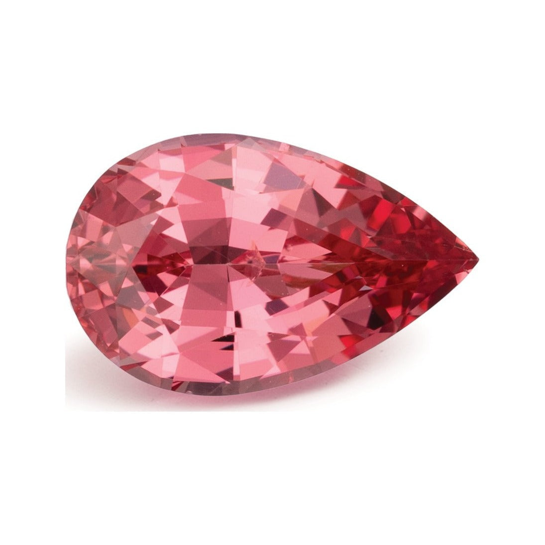 2.20 ct natural pink spinel from Tanzania, pear cut | Sapphire Row · cut7
