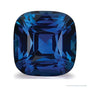2.19 ct natural blue sapphire from Ethiopia, cushion cut | Sapphire Row · cut7