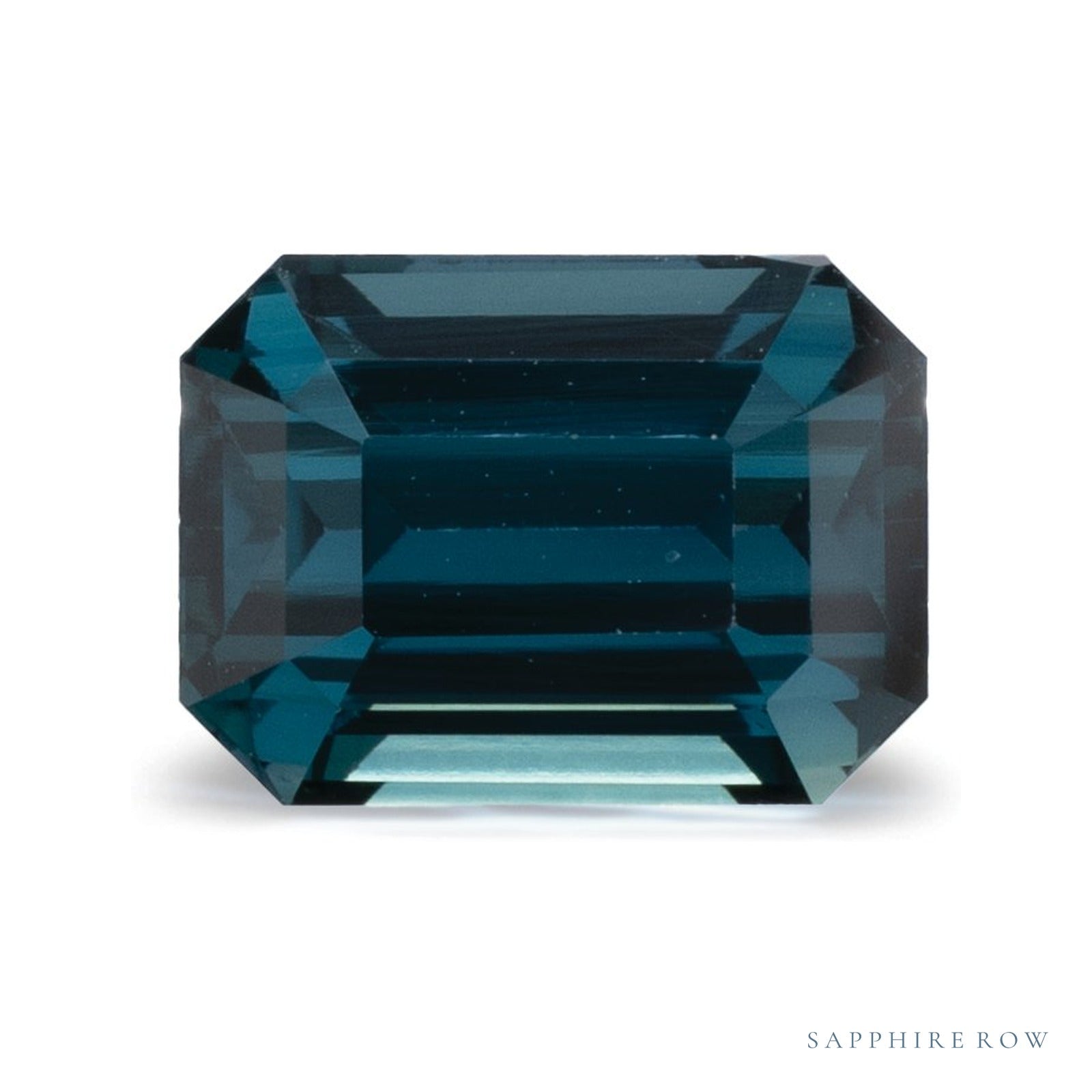 2.16 ct natural blue sapphire from Sri Lanka, emerald cut | Sapphire Row · cut4
